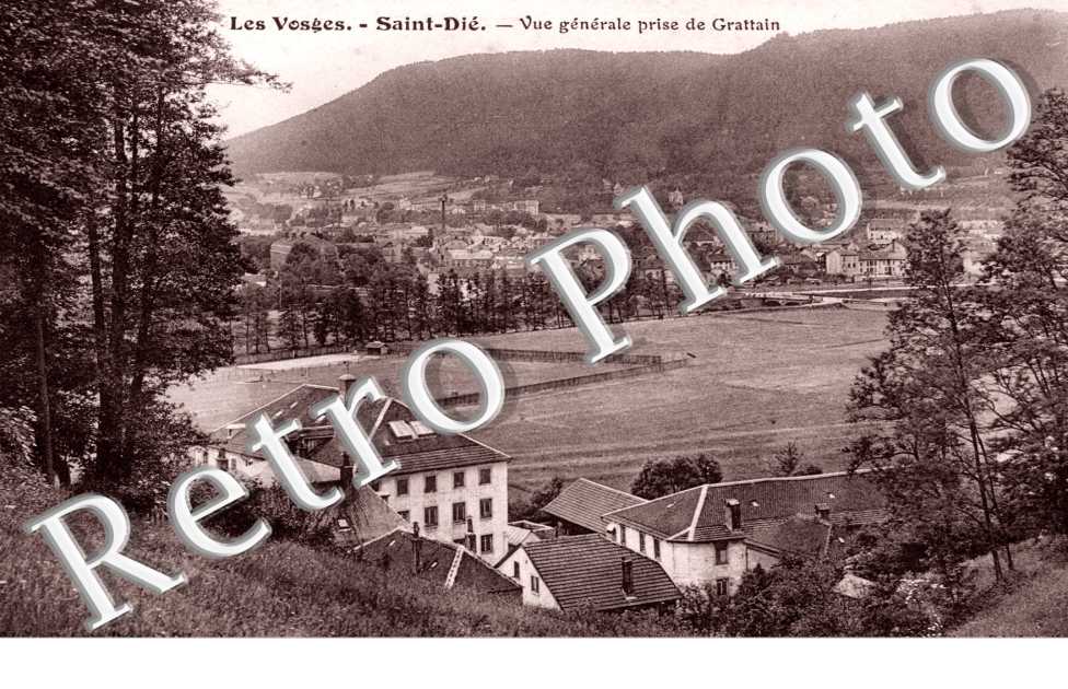 Vue generale prise de Grattain