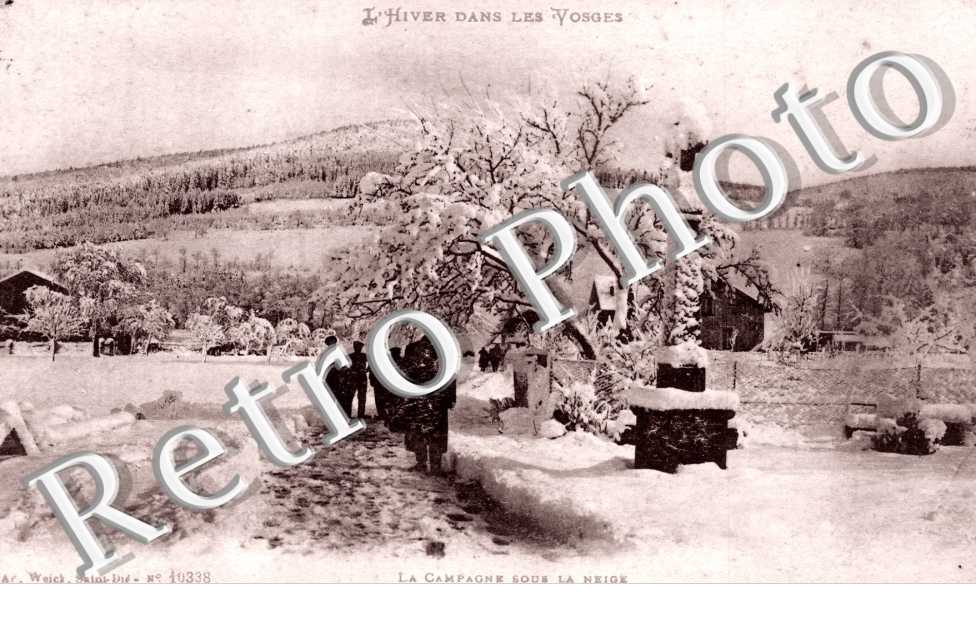 la Campagne sous la neige