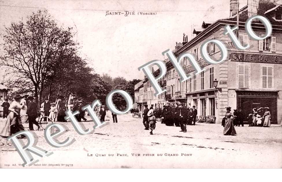 le Quai du Parc, Vue prise du Grand Pont