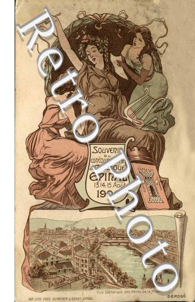 Souvenir du concours international de musique 13.14.15 Aout 1904