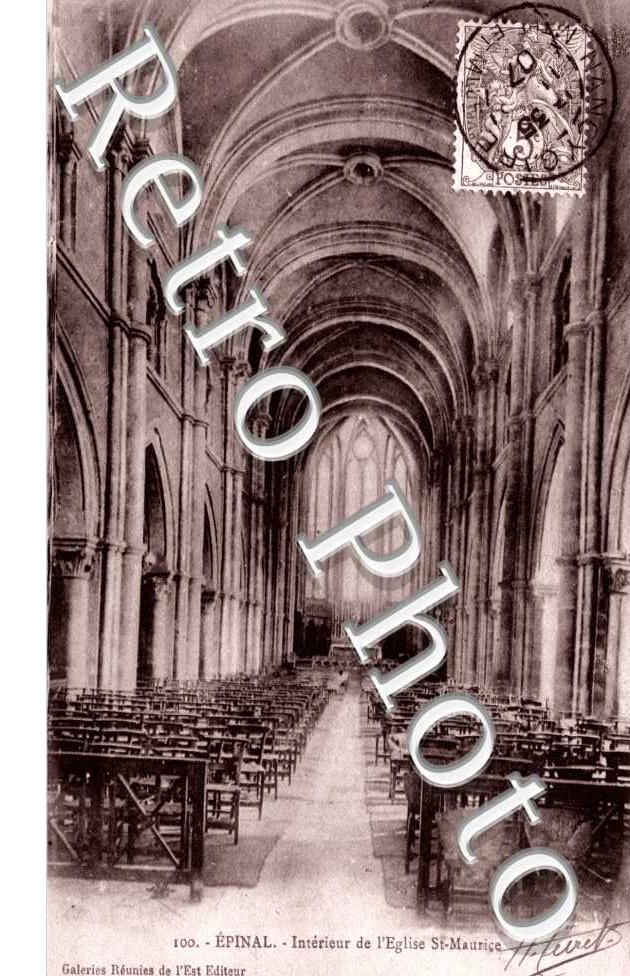 Interieur de l&#039;Eglise St Maurice