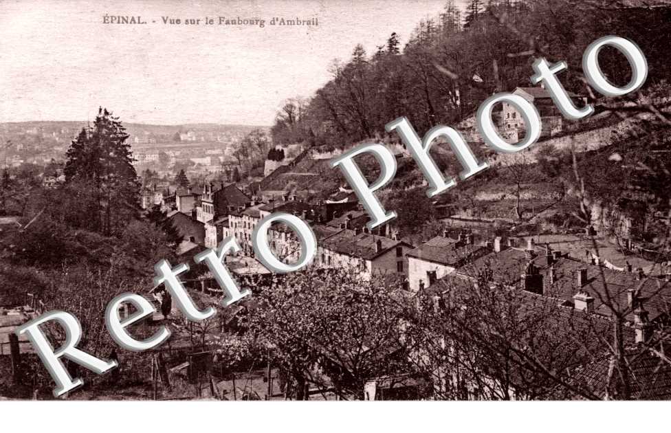 Vue sur le faubourg d&#039;Ambrail