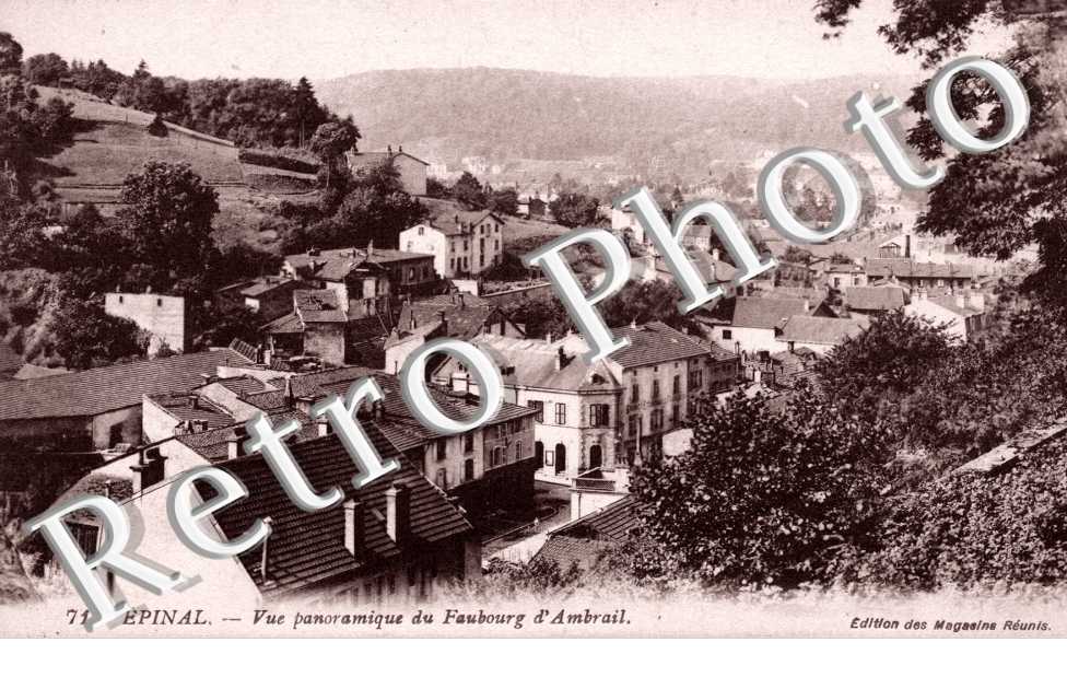 Vue Panoramique sur le faubourg d&#039;Ambrail