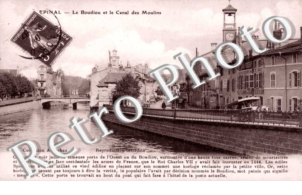 Le  Boudiou et le canal des Moulins