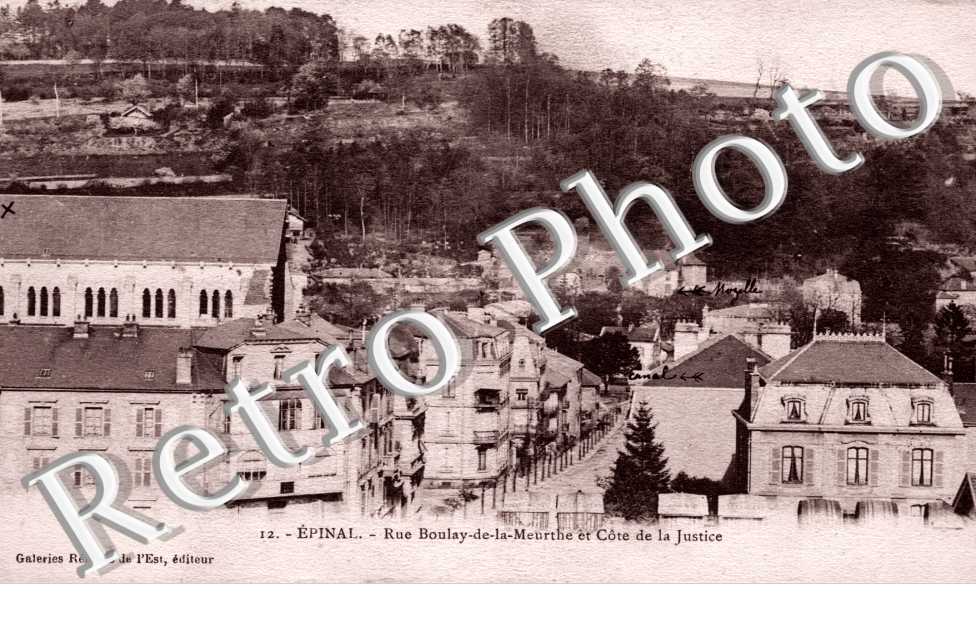Rue Boulay de la Meurthe et cote de la Justice