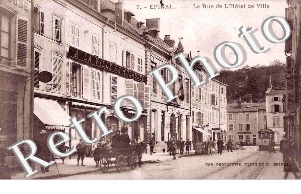 La rue de l&#039;Hotel de ville