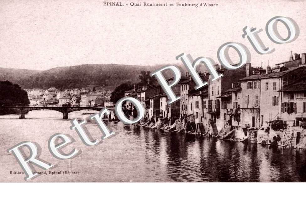 Quai Rualmenil et faubourg d'Alsace