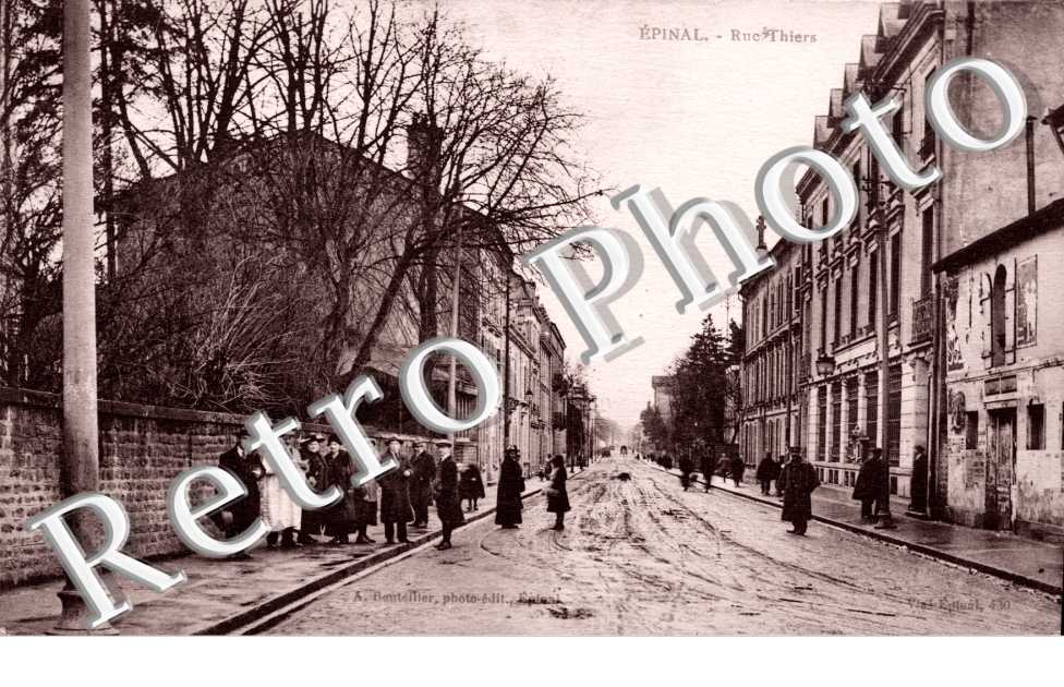 rue Thiers en 1914