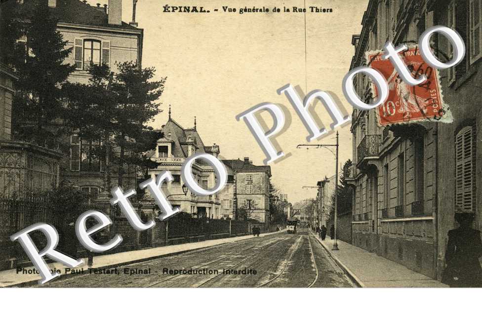 Vue generale de la Rue Thiers