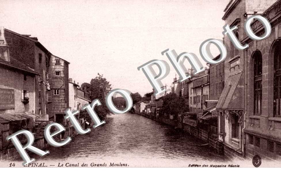 Le canal des Grands Moulins
