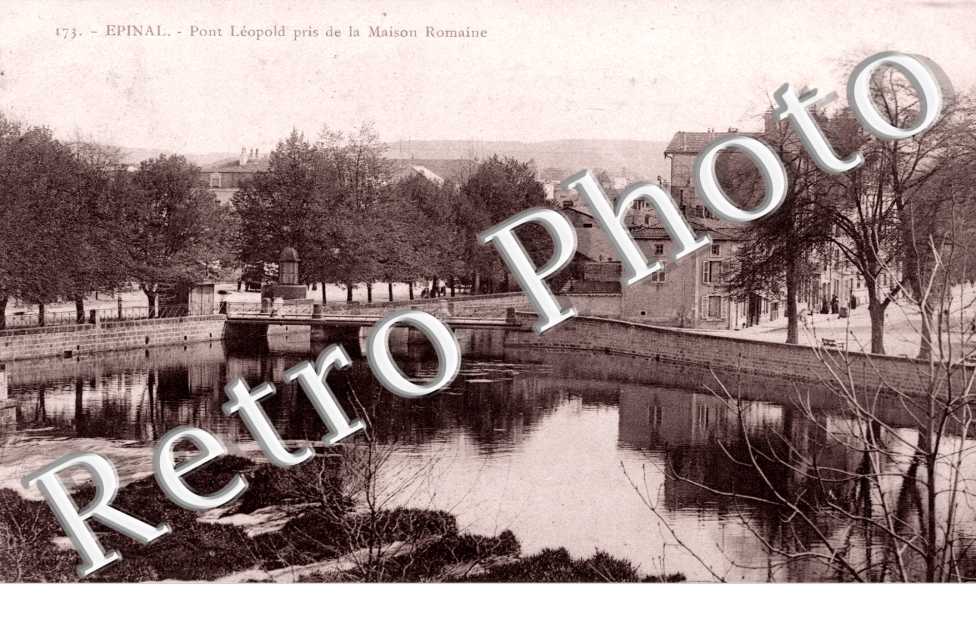 Pont Leopold pris de la Maison Romaine