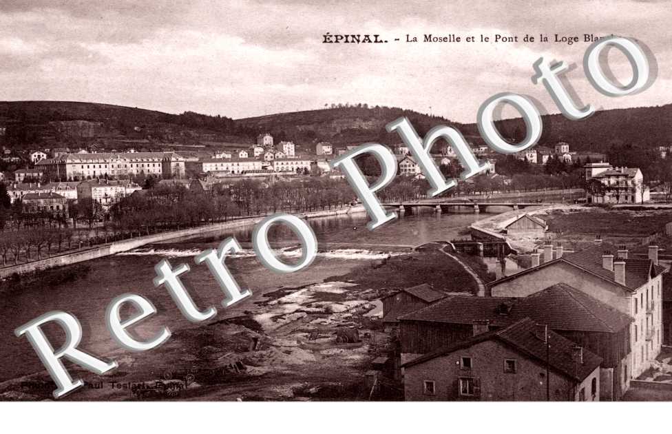 La Moselle et le Pont de la Loge Blanche
