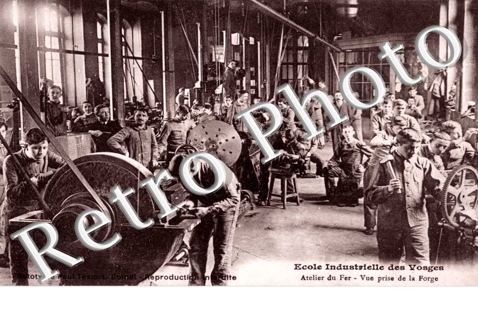 Ecole Industrielle des Vosges - atelier du feu