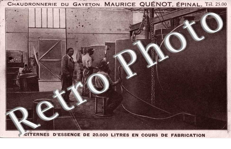 Chaudronnerie du Gayeton - Maurice Quenot - citernes d&#039;essence