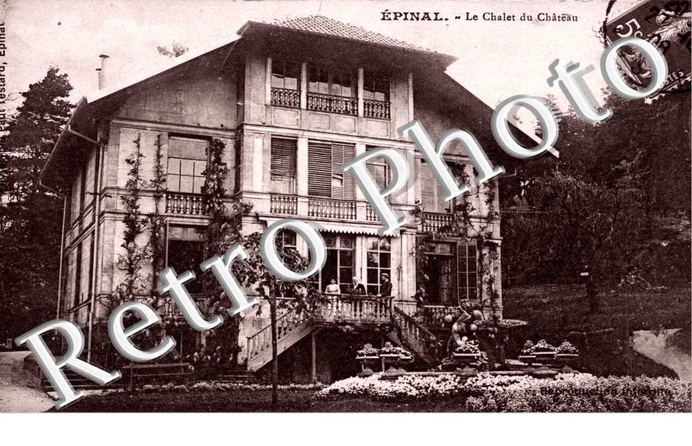 le chalet du château en 1908