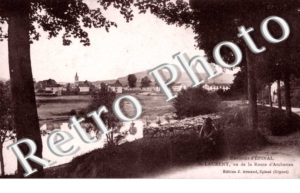 Saint-Laurent, Vue de la Route d'Archettes