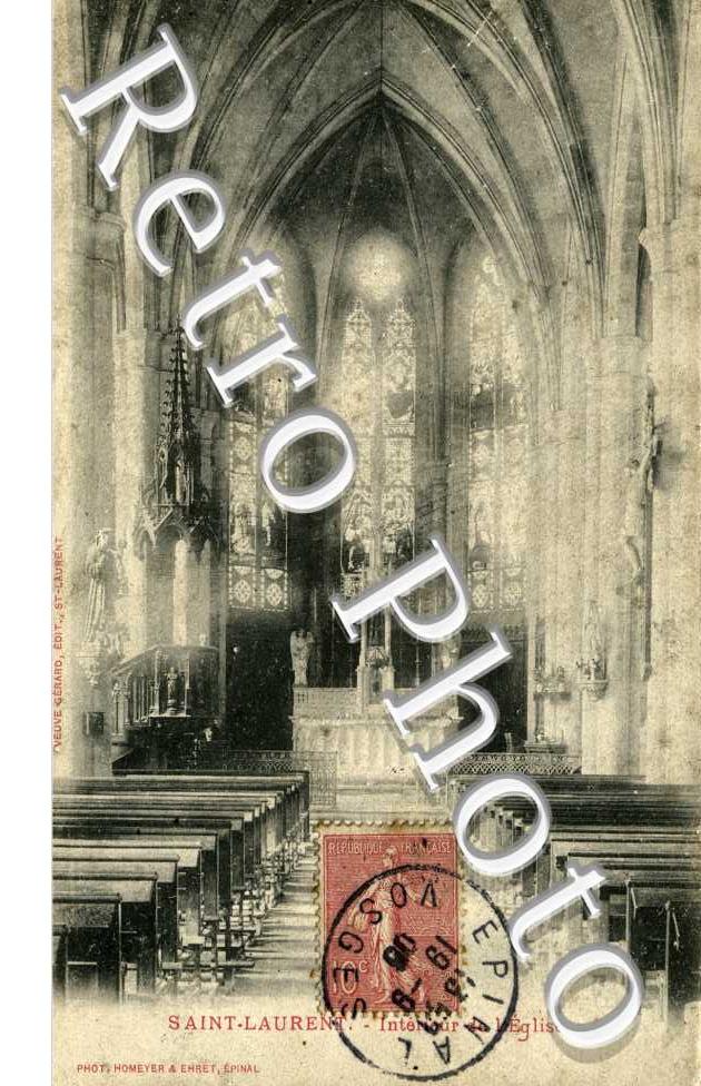 Saint Laurent - Interieur de l'Eglise