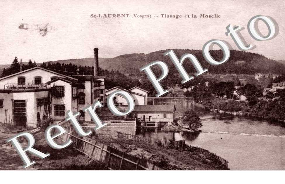 St Laurent - Tissage et la Moselle