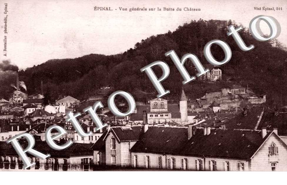 Vue Generale sur la Butte du Chateau