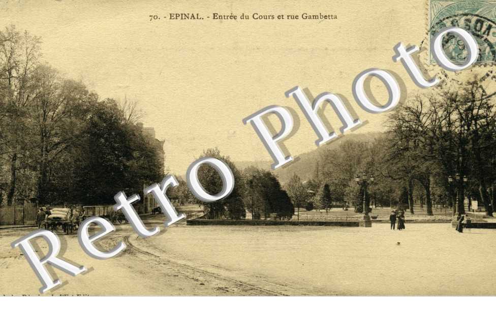 Entree des Cours et rue Gambetta