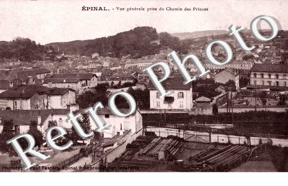 Vue generale prise du Chemin des Princes