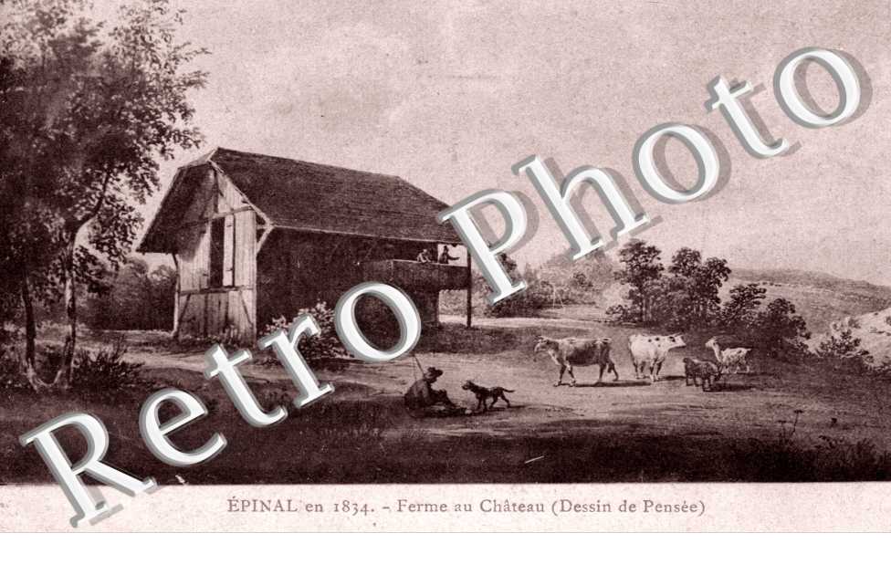 Ferme au Chateau  (Dessin de Pensee)