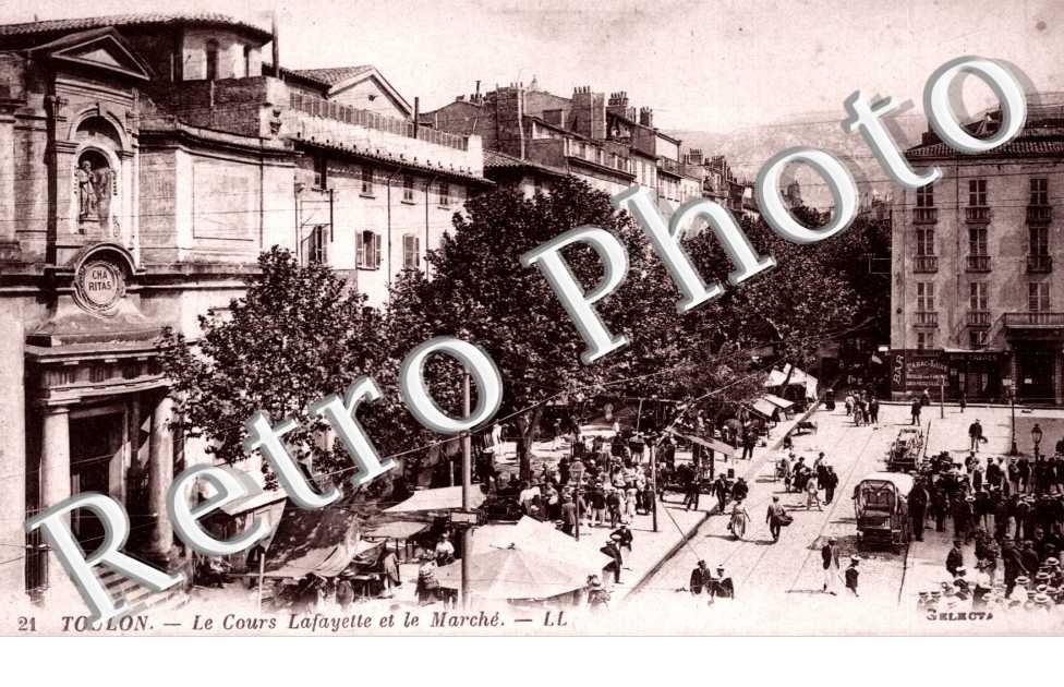 le cours Lafayette et le Marche