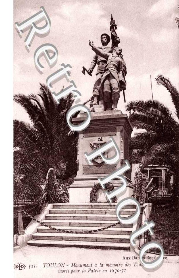 Monument a la memoire des Toulonnais morts pour la Patrie