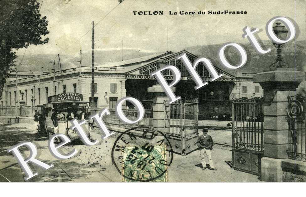 La Gare du Sud France -  (actuellement station essence , stade mayol)
