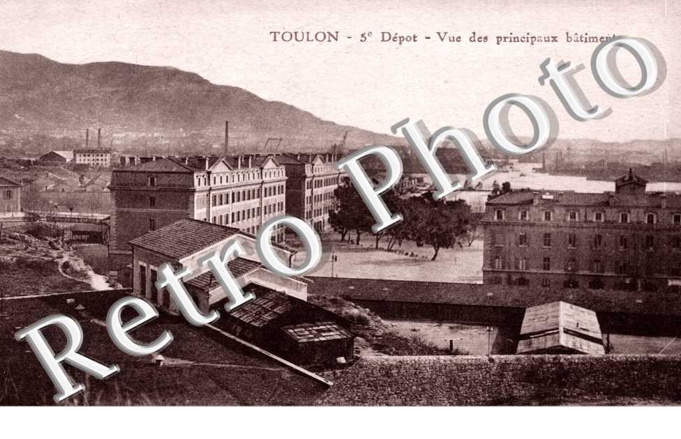 5eme depot - Vue des principaux batiments