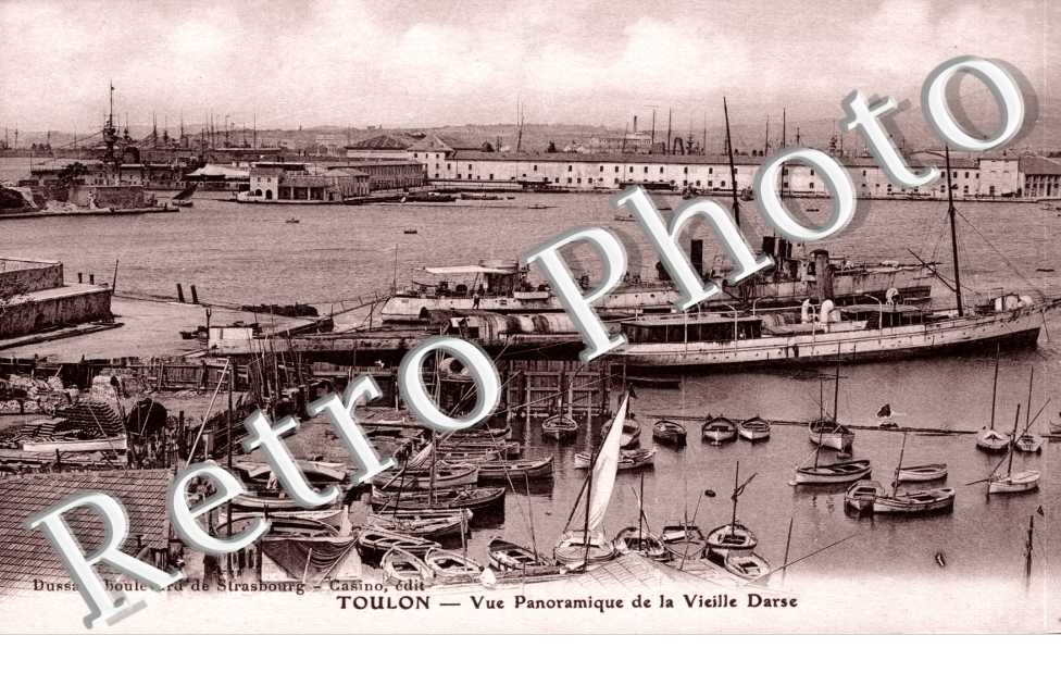 vue poanoramique de la Vieille Darse