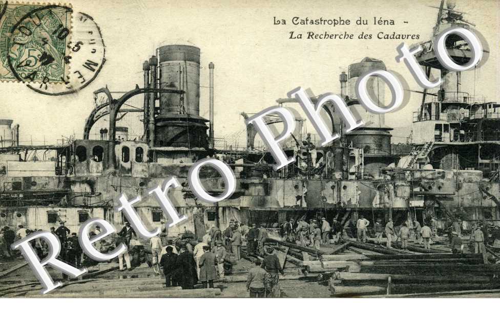 La Catastrophe du Iena, La recherche des Cadavres