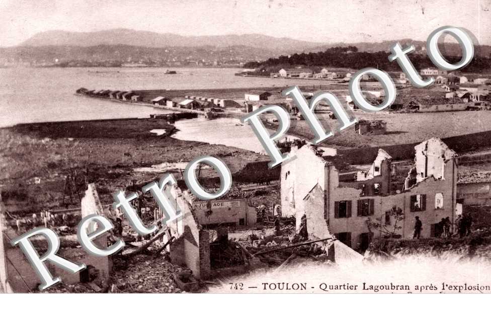 quartier Lagoubran apres l'explosion