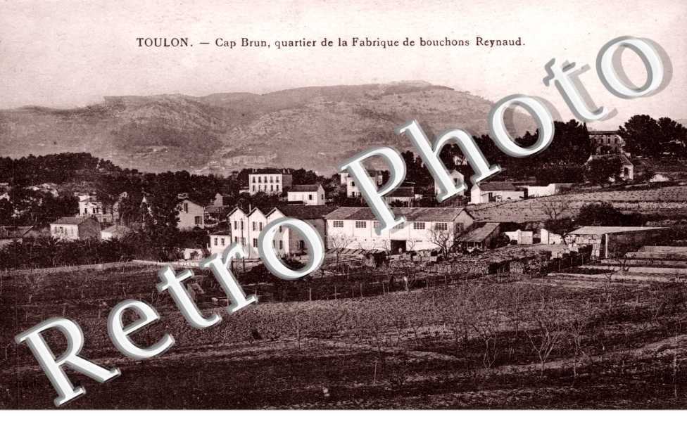 Cap Brun, quartier de la fabrique de bouchons Reynaud