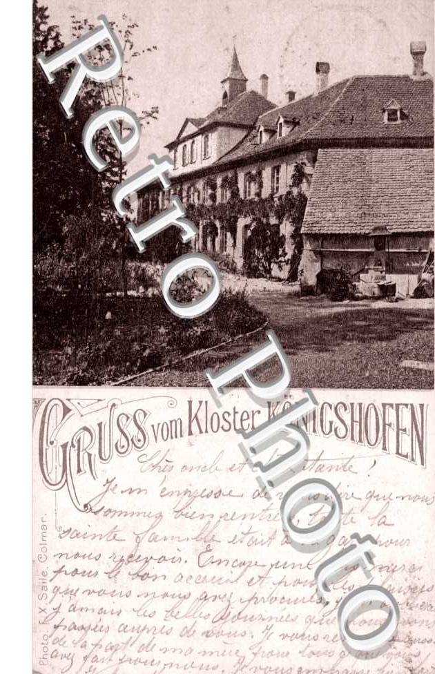 Gruss vom Kloster Konigshofen