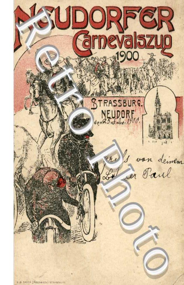 Neudorfer Carnevalszug 1900