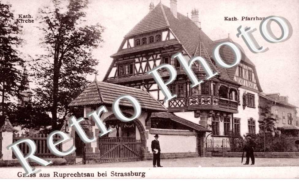 Ruprechtsau bei Strassburg - Kath. Pfarrhaus