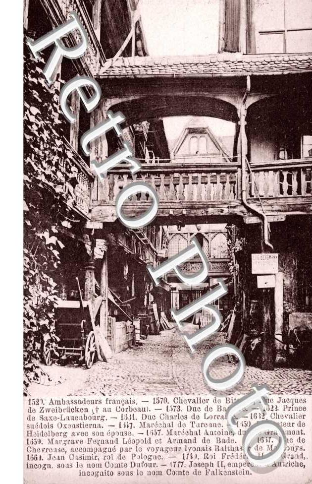 l'Hotel du Corbeau, la Passerelle