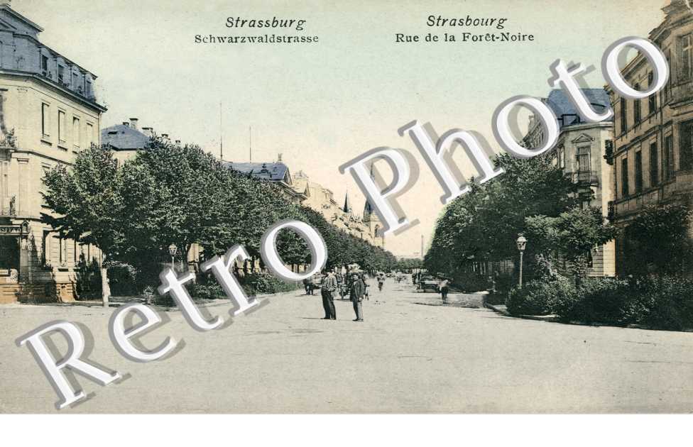 Schwarzwaldstrasse rue de la Forêt-Noire