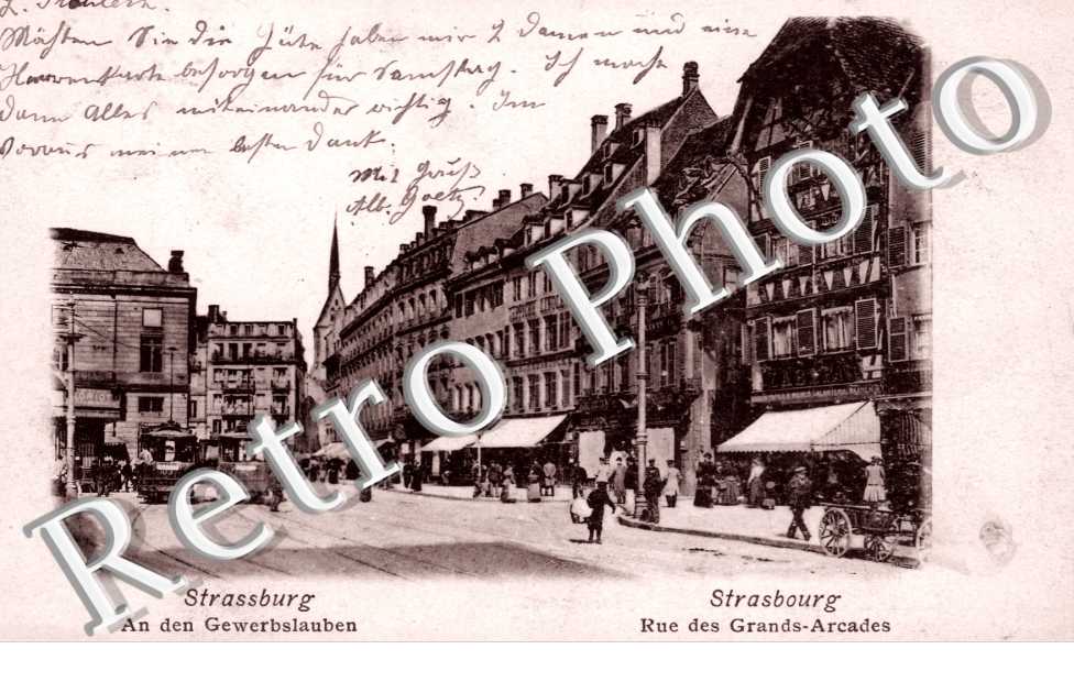 An den Gewerbslauben - rue des Grands-Arcades