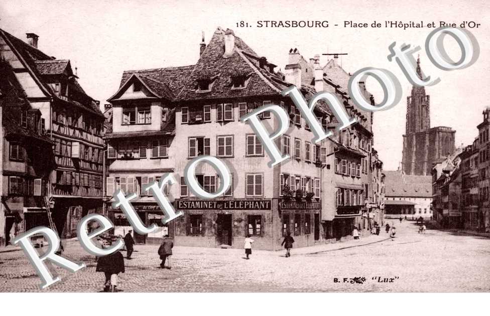 Place de l&#039;Hopital et Rue d&#039;Or