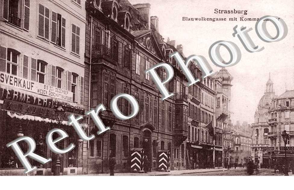 Blauwolkengasse mit Kommandantur