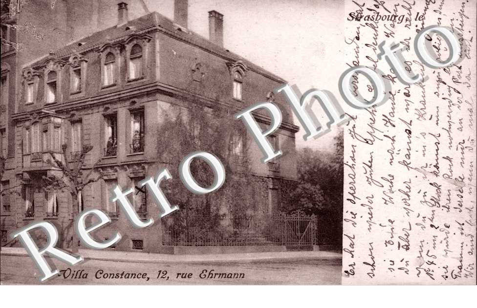 Villa Constance, 12 rue Ehrmann