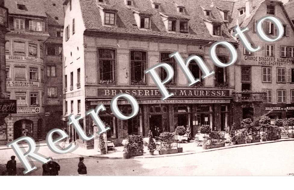 Grande Brasserie Alsacienne, Cafe Restaurant de la Mauresse - 7 Vieux-Marché-aux-Poissons