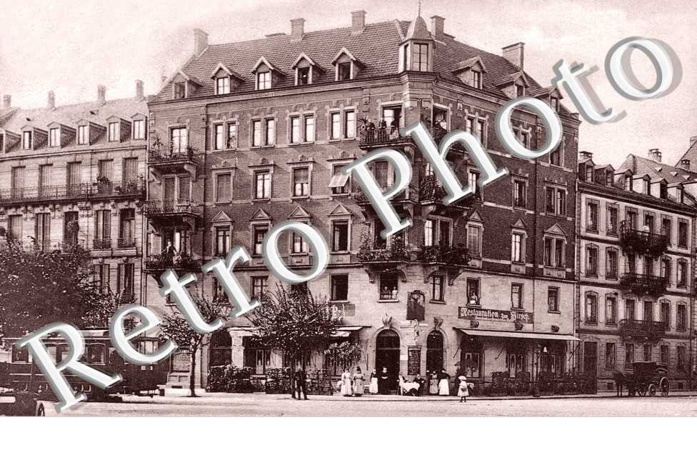 Restauration zum Hirsch, Hagenauerplatz