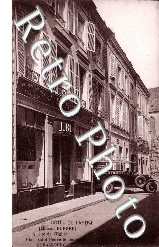 Place saint pierre le jeune - 2 rue de l'eglise - Hotel de France