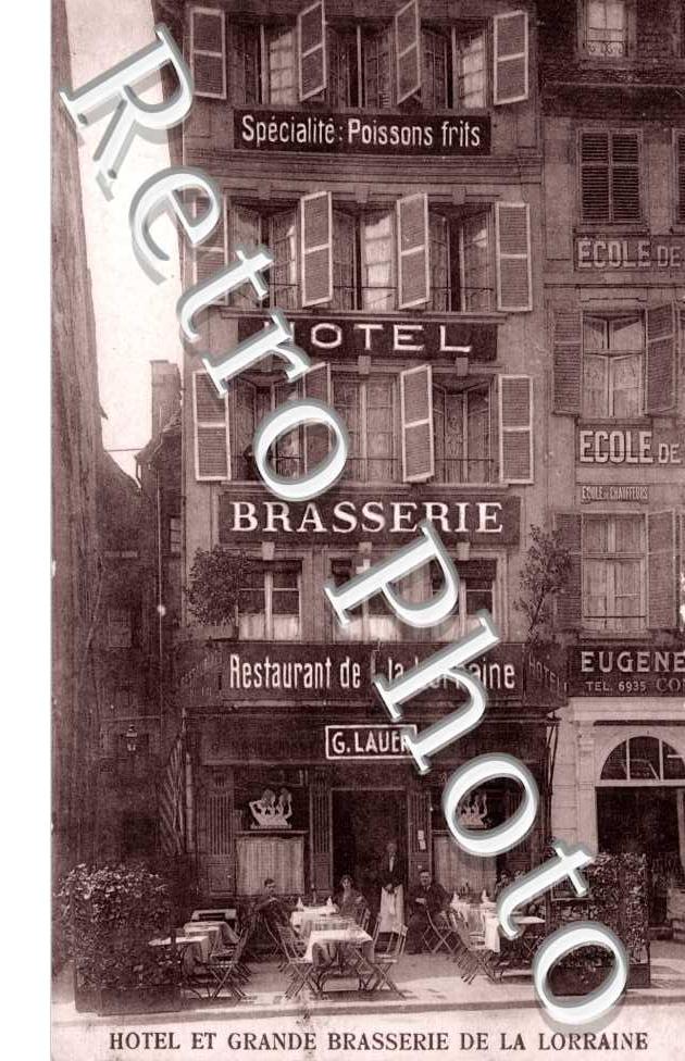 Hotel et grande brasserie - 9 Vieux-Marché-aux-Poissons