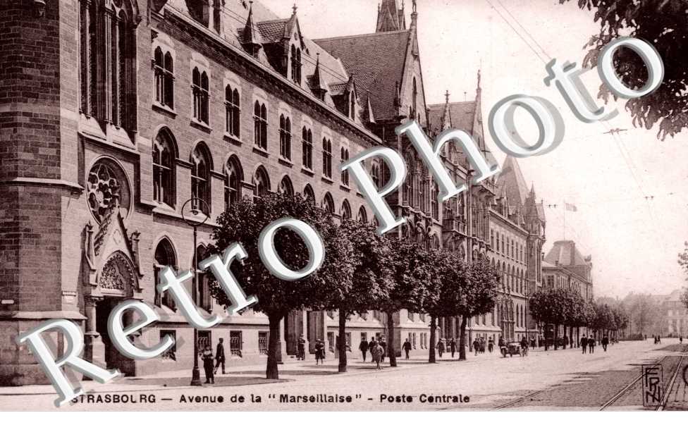 Avenue de la " Marseillaise ", Poste Centrale