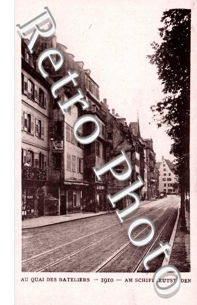 Au quai des Bateliers, 1910