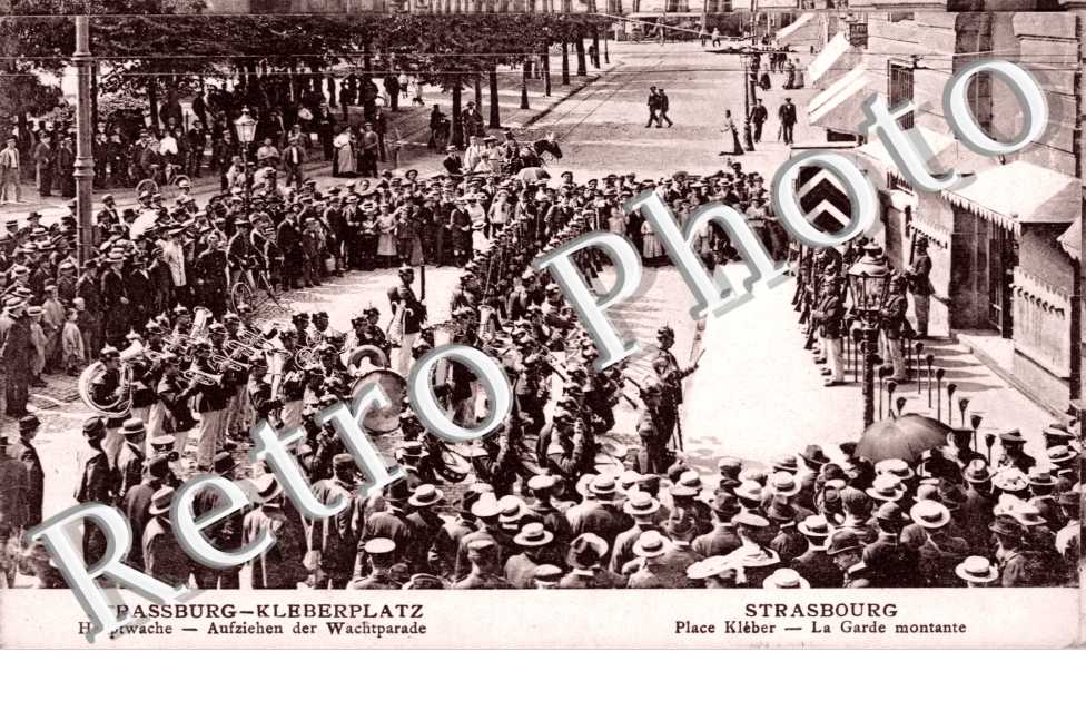 Kleberplatz, Hauptwache, Aufziehen der Wachtparade - place Kleber